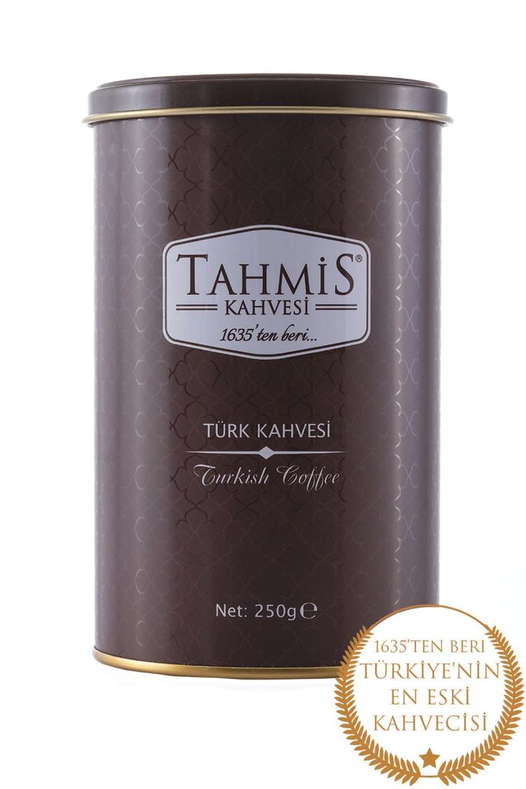 Türk Kahvesi Orta Kavrulmuş 250 gr Teneke Kutu 1635'ten Beri