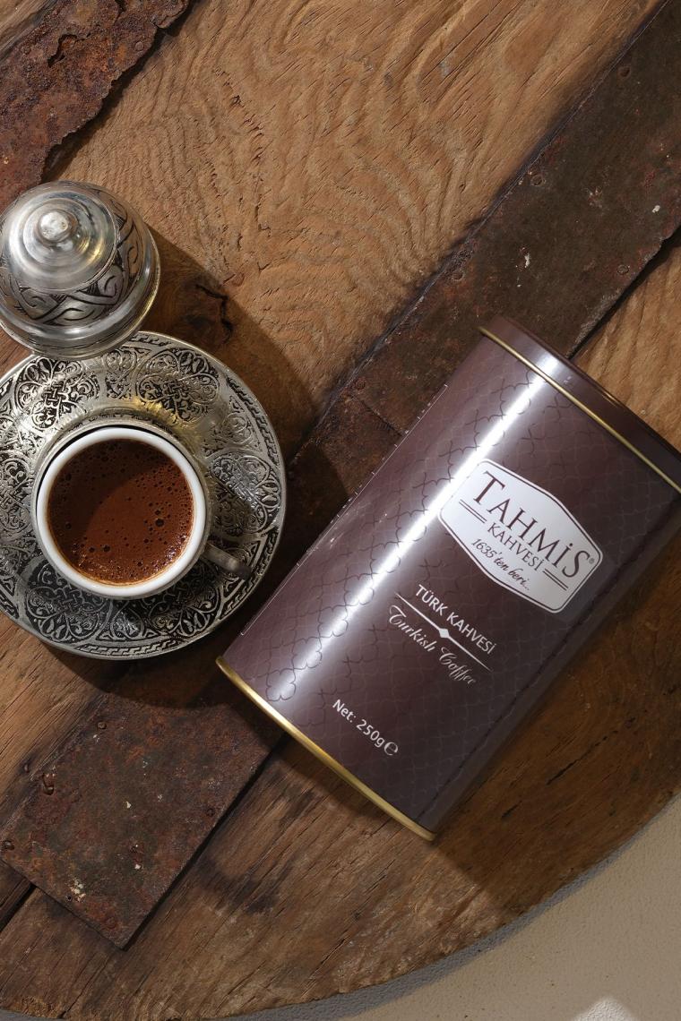 Türk Kahvesi Orta Kavrulmuş 250 gr Teneke Kutu 1635'ten Beri