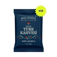 Klasik Türk Kahvesi 100 G 10'lu Avantaj Paketi