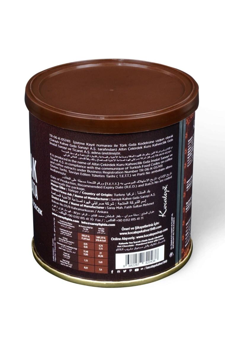Kocatepe Sıcak Çikolata 200gr Teneke