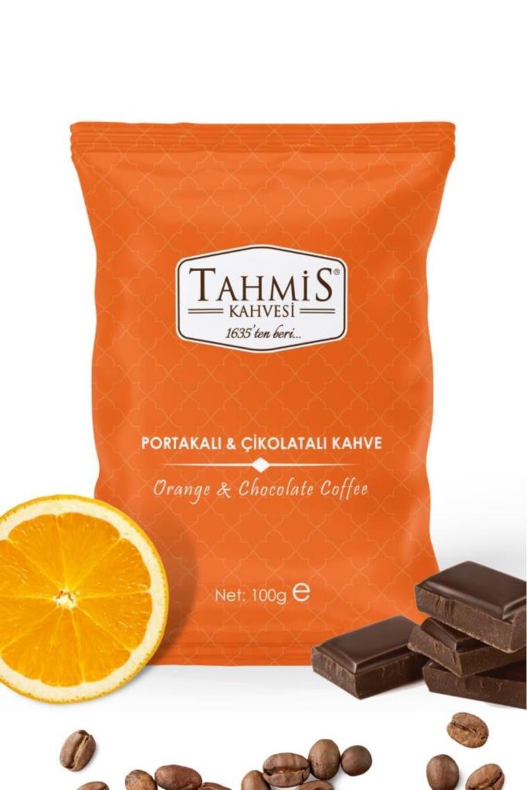 Tahmis Portakallı Çikolatalı Türk Kahvesi 100 gr