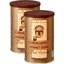 Kurukahveci Türk Kahvesi 250 G Teneke Ambalaj X 2 Adet