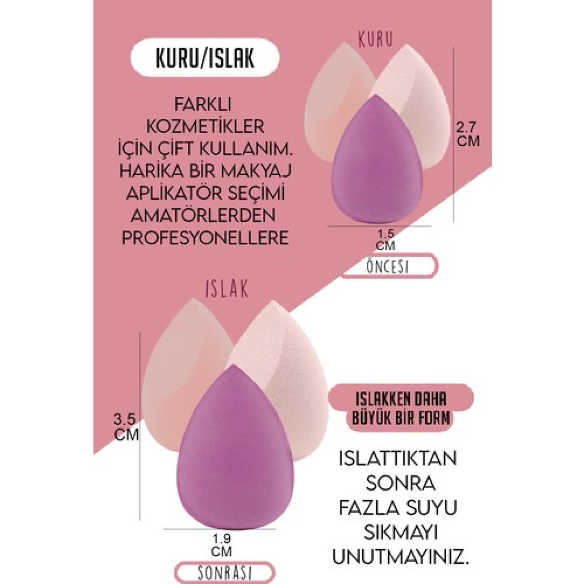 MUJGAN Kalpli 3'lü Standlı Sünger