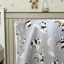 Fluffy Bebek Battaniyesi 70x100 Cm Panda Desen
