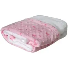 Özdilek Embos Peluş Bebek Battaniyesi 100 X 120 Pembe 2415