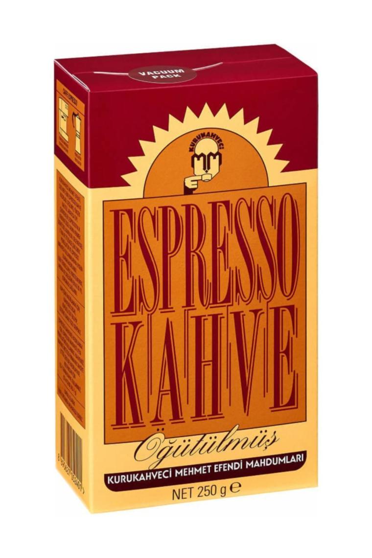 Öğütülmüş Espresso Kahve 250 gr