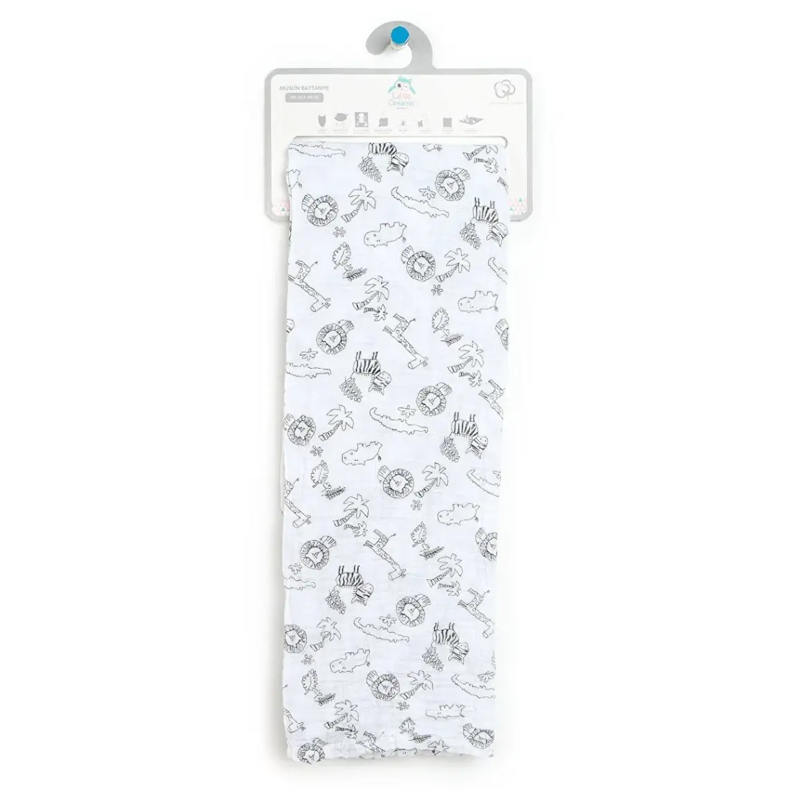 Little Dreams Yıkamalı Müslin Battaniye Unisex Unisex