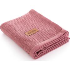 Caline Baby Premium %100 Pamuk Terletmeyen Bebek Pikesi| 115x100 cm| Gülkurusu