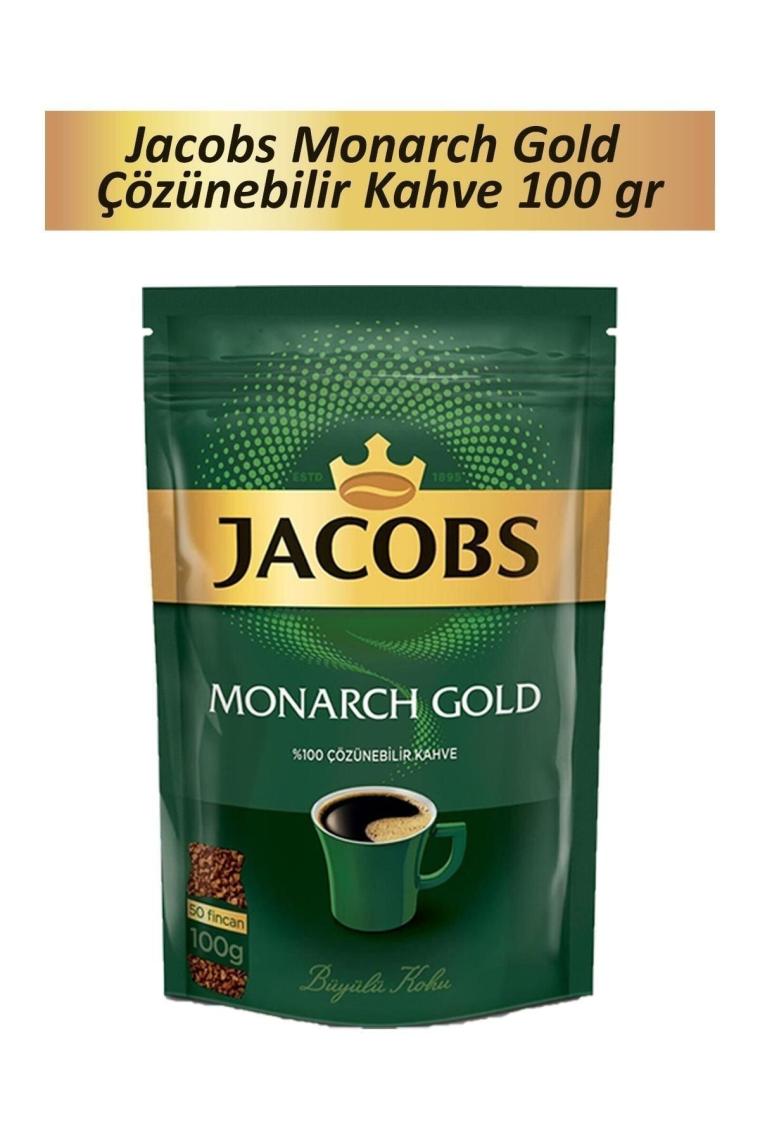 Jacobs Monarch Gold Granül Kahve 100 gr Eko Paket