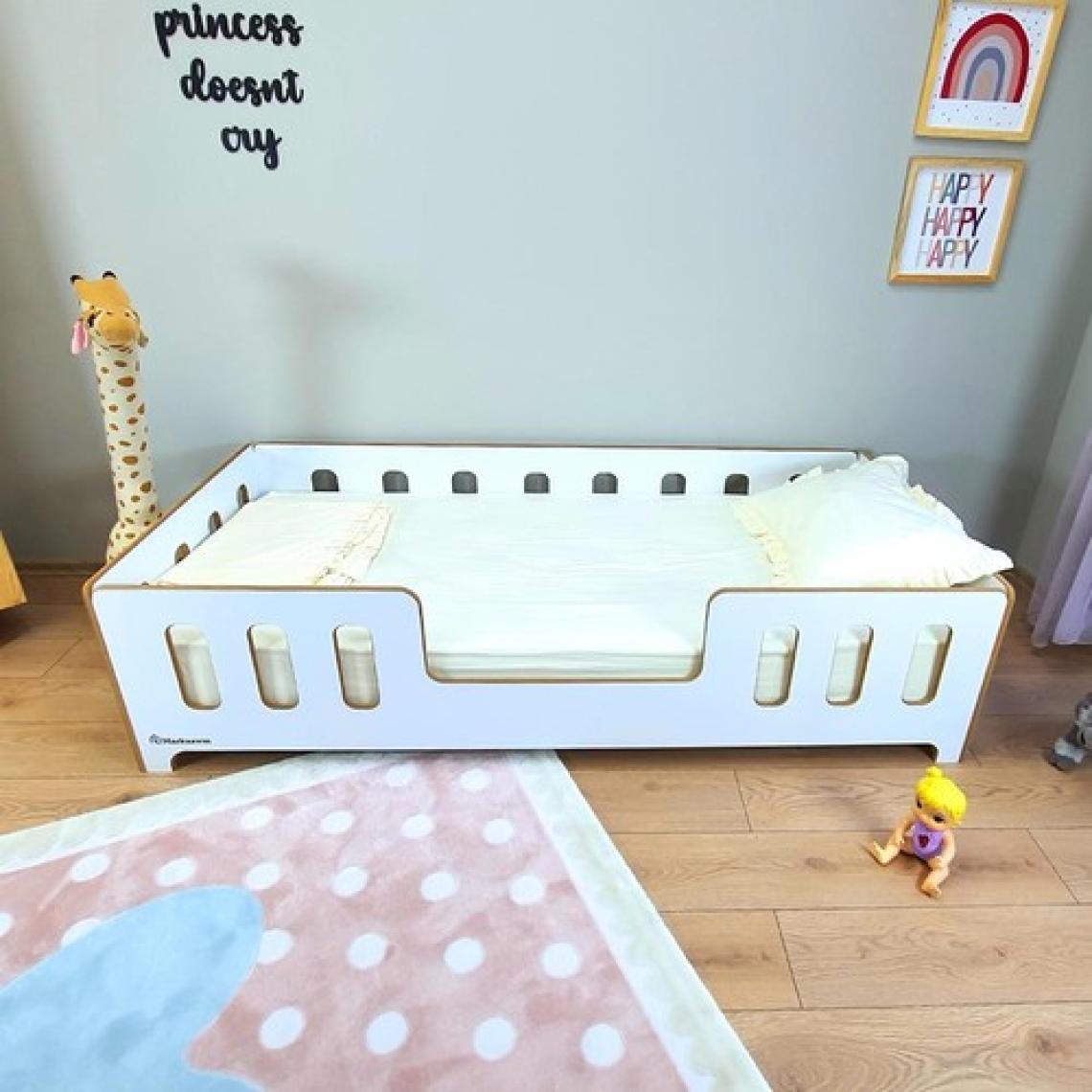 MiniWood Montessori Çocuk Yatak Mdf Bebek Karyola