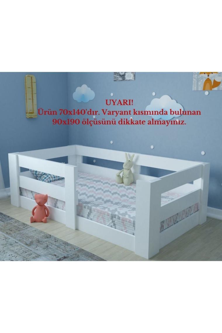 Ninnimo Montessori Mdf Bebek Karyola Y19 70x140 Uyumlu