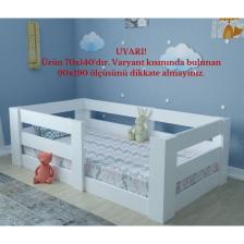 Ninnimo Montessori Mdf Bebek Karyola Y19 70x140 Uyumlu