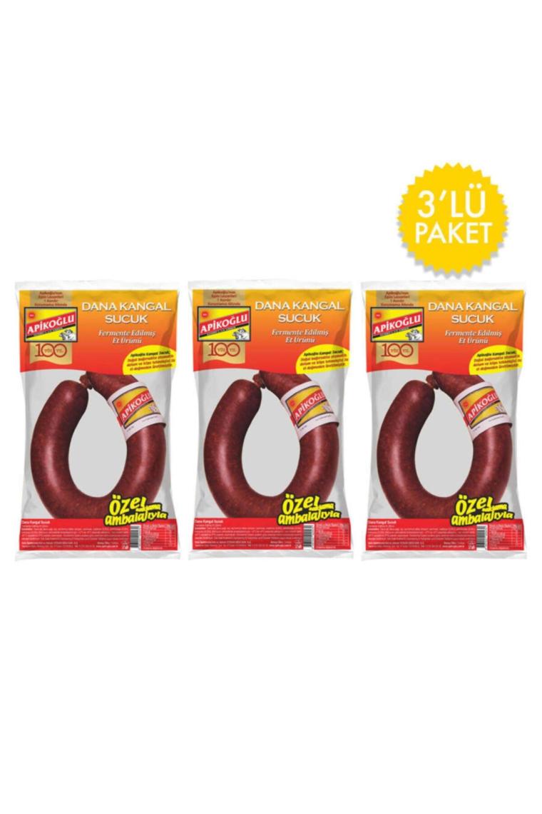 Apikoglu Dana Fermente Sucuk 280gr 3lü