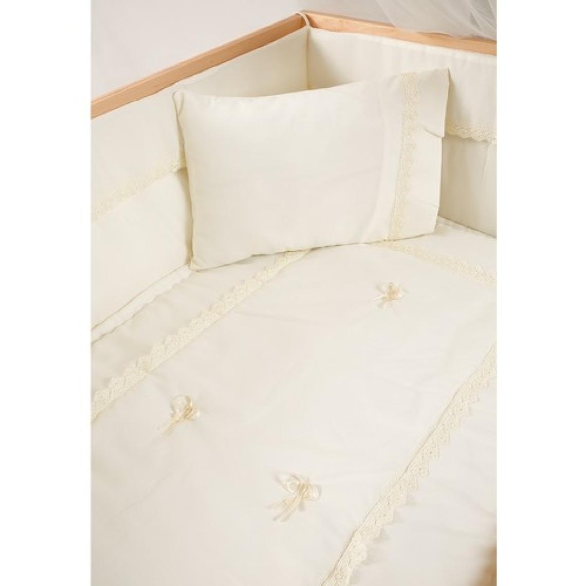 Baby Plus Doğal Ahşap Bebek Karyola 60X120 cm