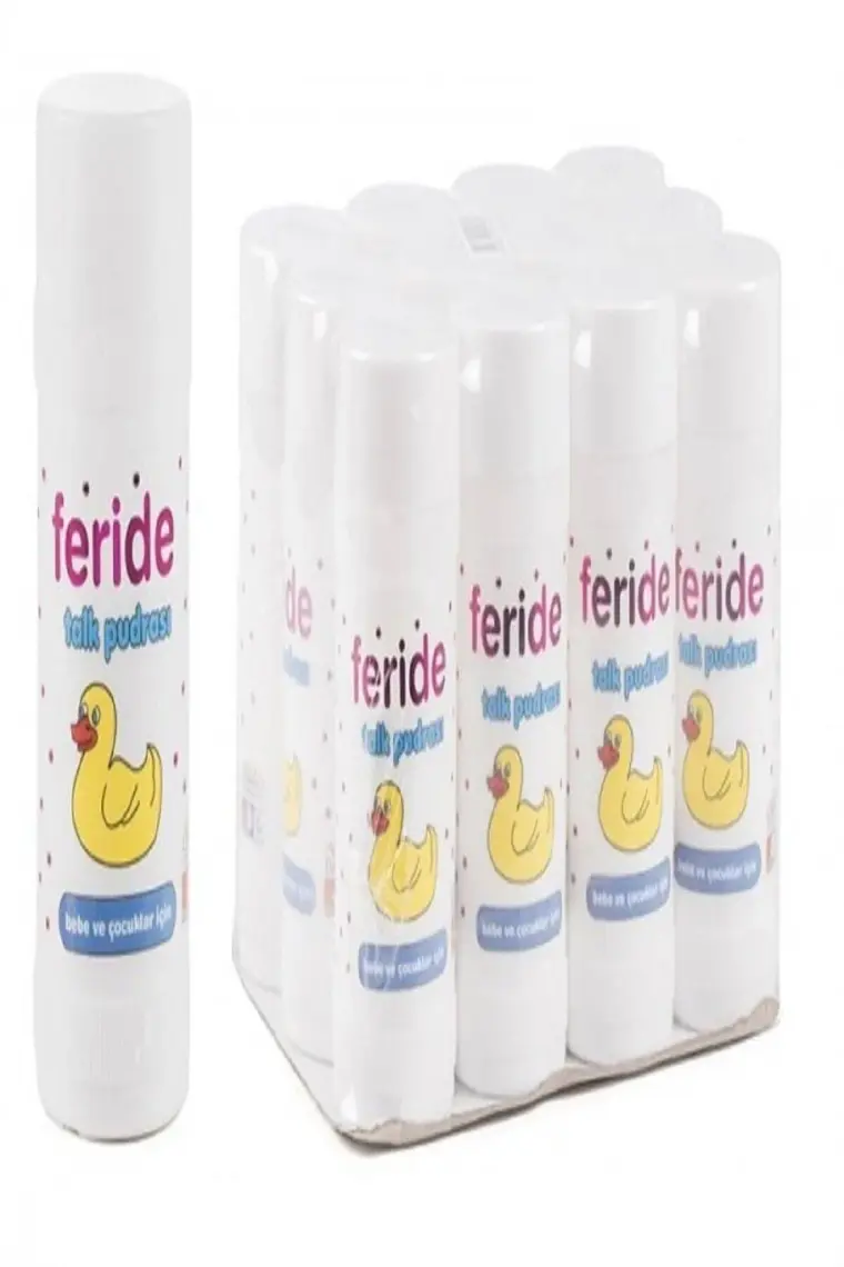 Feride Talk Bebek ve Çocuk Pudrası 75 gr 12 Adet
