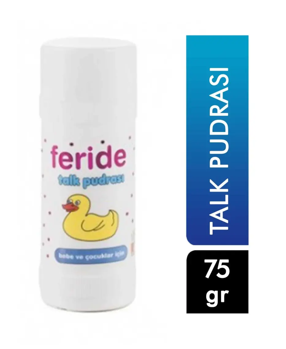 Feride Talk Bebek ve Çocuk Pudrası 75 gr 12 Adet