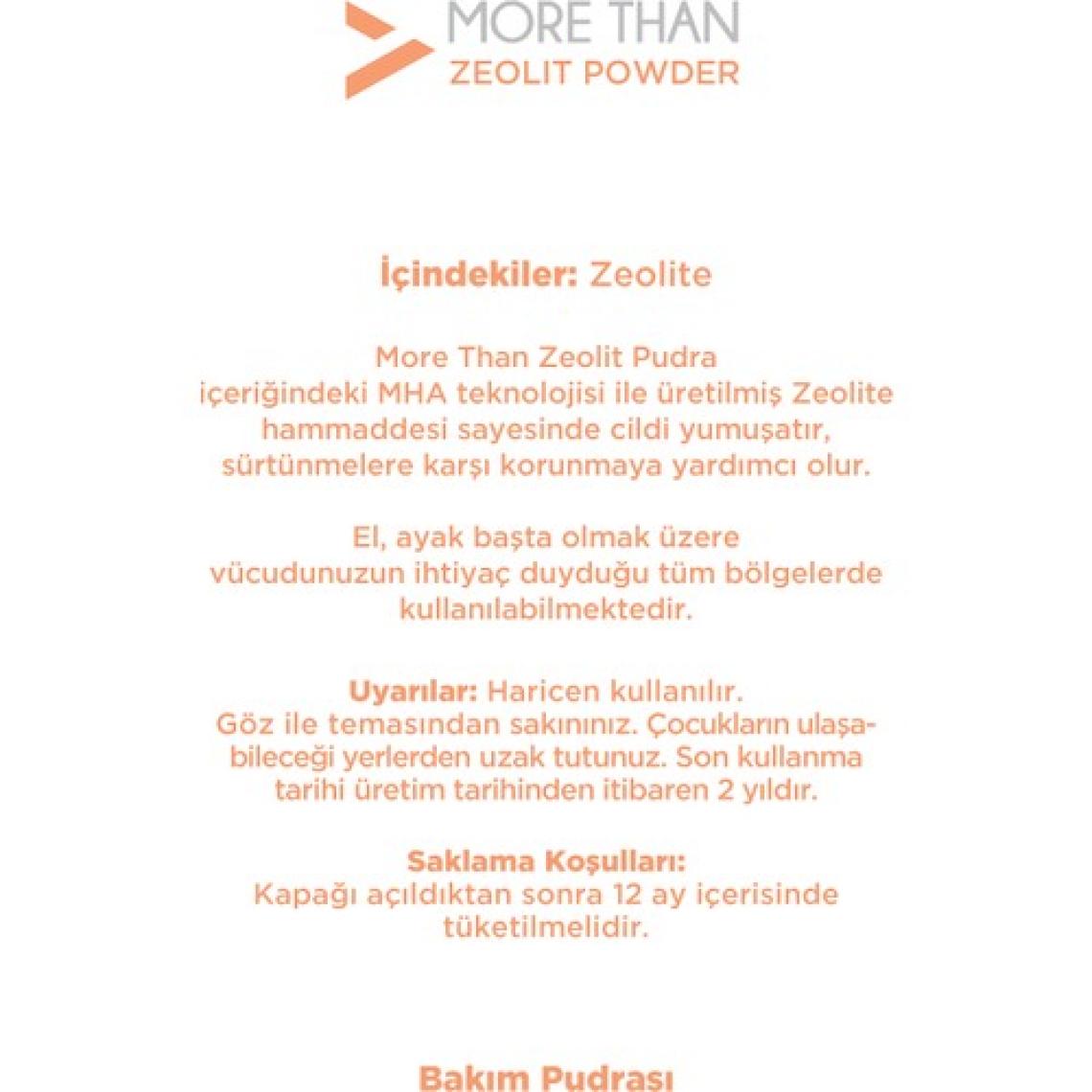 More Than Zeolit Pudra