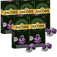 Lungo 8 Intenso Nespresso Uyumlu Alüminyum Kapsül Kahve 10 Adet X 5 Paket