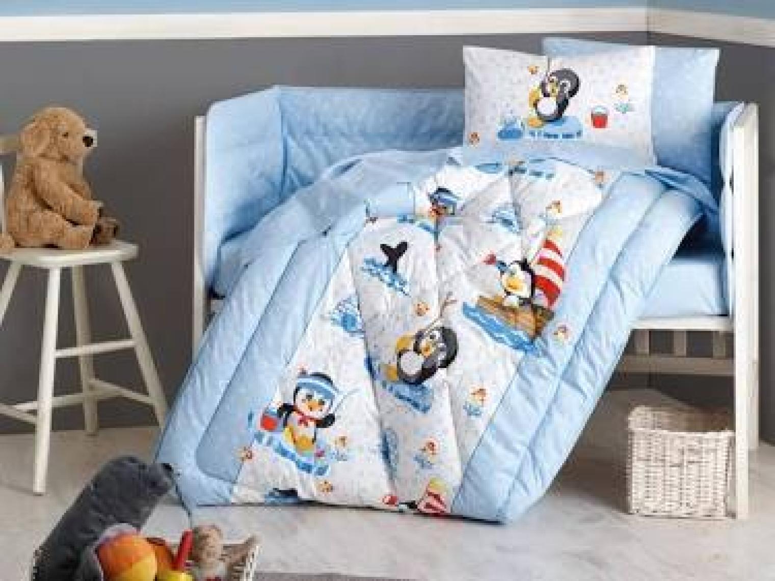 Cotton Box Bebek Nevresim Takımı - Penguen
