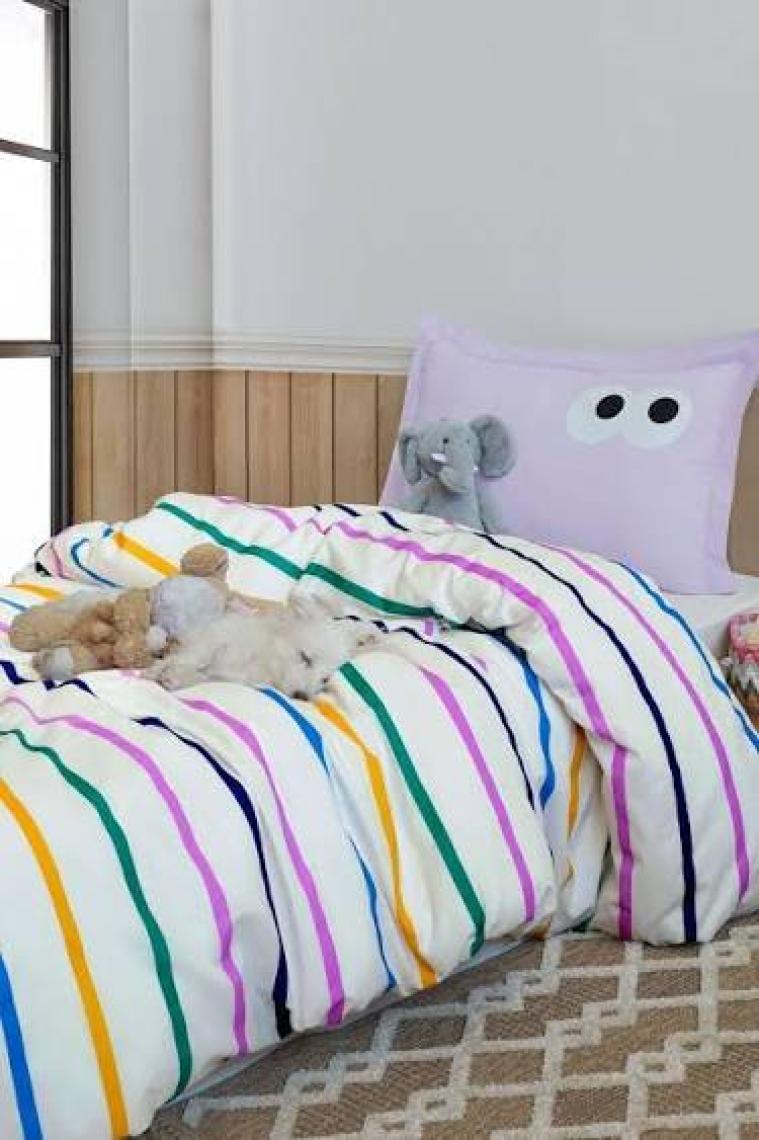 Eponj Home Junior Nevresim Seti Tek Kişilik Fuuny Lila