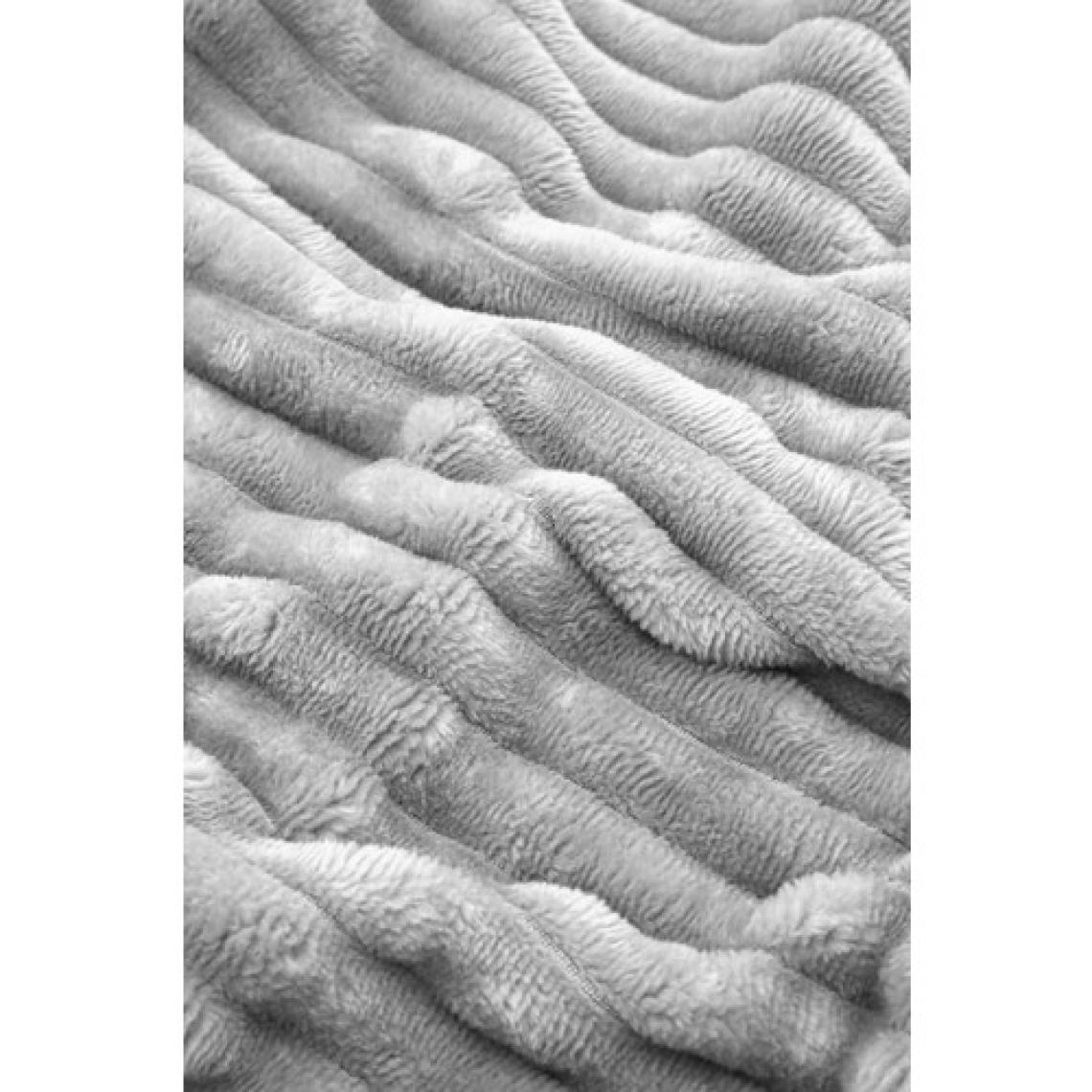 Merinos Eternity Fitilli Peluş Çift Kişilik Nevresim Takımı - Gri