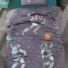 Clasy Tek Kişilik Genç Ranforce Nevresim Takımı Space