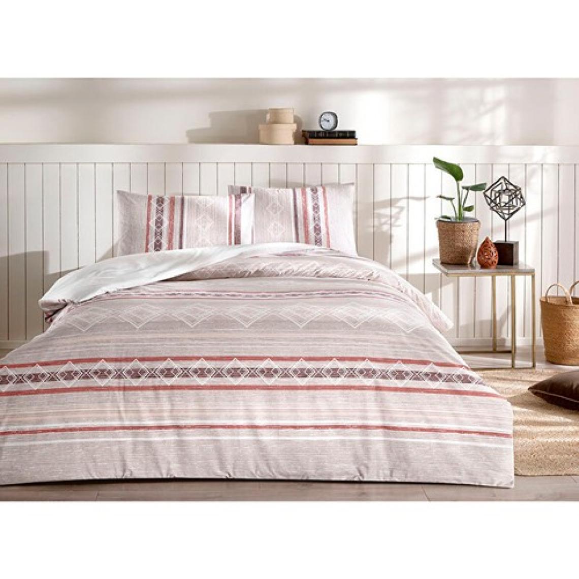 Floretta Striped Çift Kişilik Nevresim Takımı