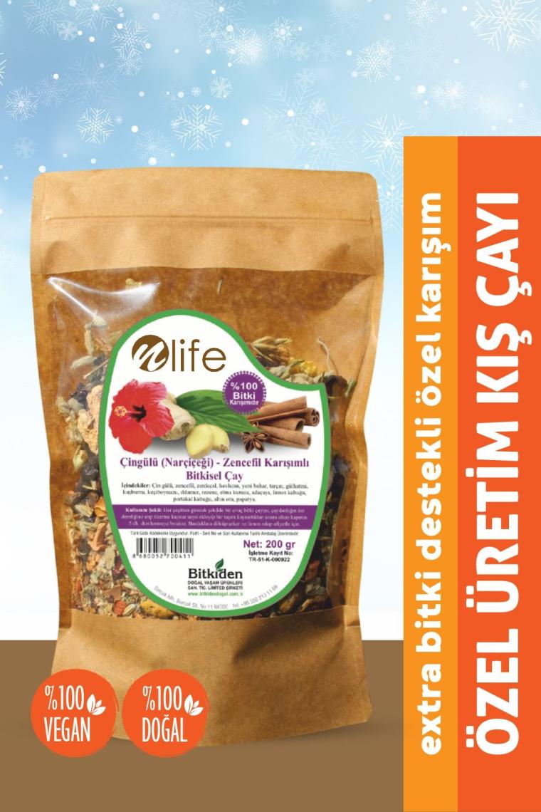 Kış Çayı 200 gr Özel Üretim Karışık Bitki Çayı