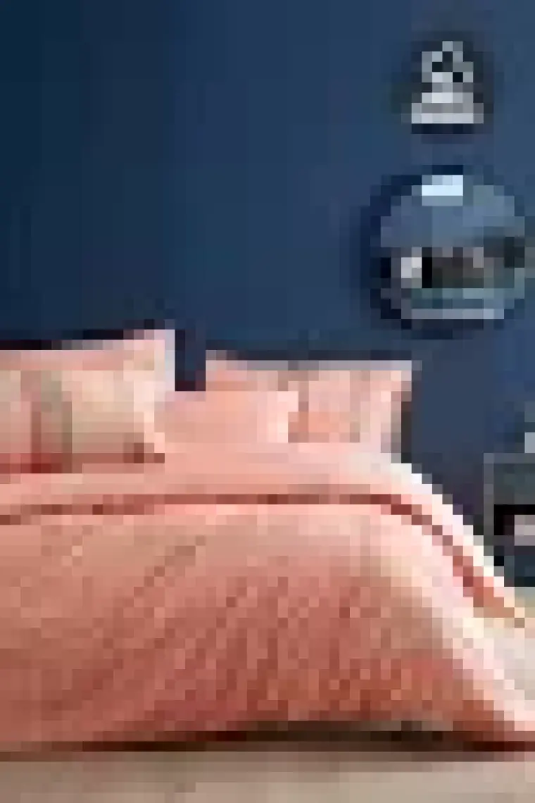 Yataş Bedding Pamena Ranforce Çift Kişilik Nevresim Seti - Somon