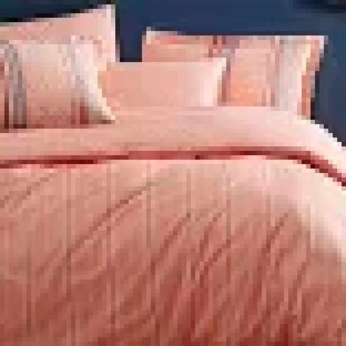 Yataş Bedding Pamena Ranforce Çift Kişilik Nevresim Seti - Somon