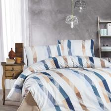 Mulberry Tek Kişilik Nevresim Takımı %100 Pamuk Organik 160*220-AGUSTIN