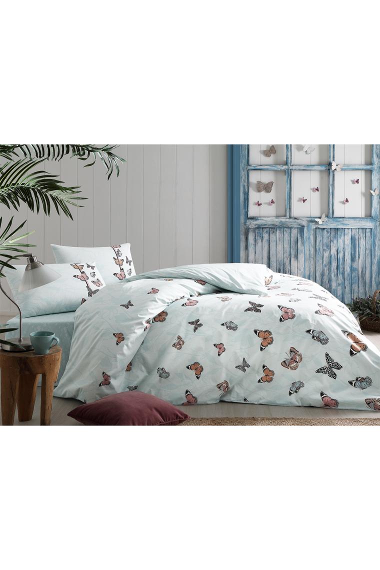 Floretta Butterfly Çift Kişilik Nevresim Takımı