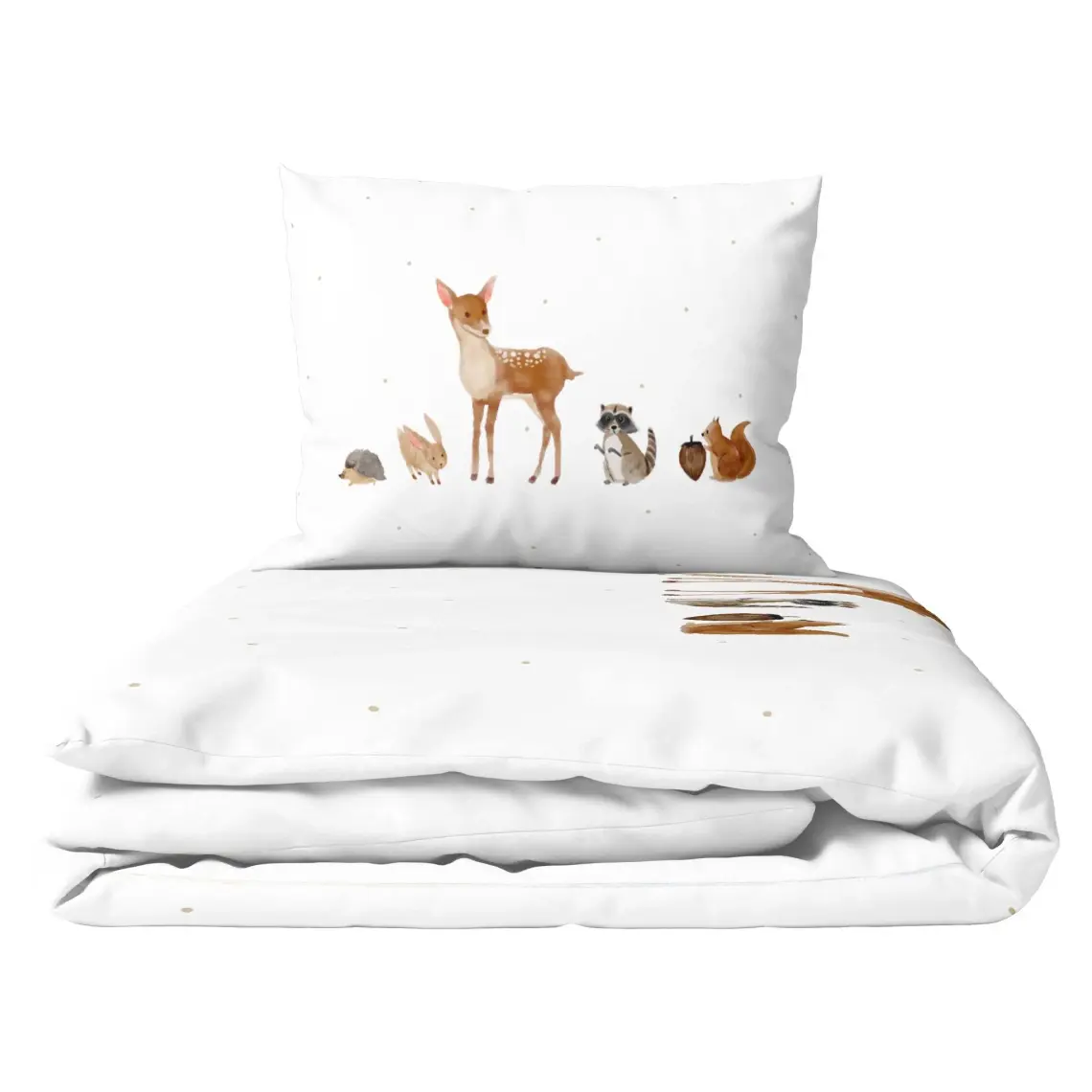 Casadora Baby Forest Amigos %100 Pamuk Saten Tek Kişilik Nevresim Takımı