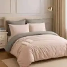 Mira Home Çift Kişilik Nevresim Takımı Pamuklu Çift Taraflı Lastikli Çarşaflı