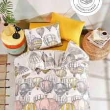 Tabu Home Çarşafı Lastikli Kapadokya Balon Çift Kişilik Nevresim Takımı
