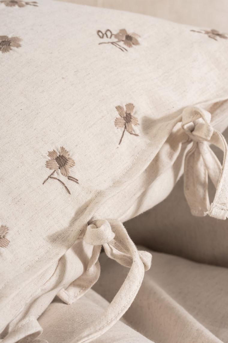 Cotton Box Cotton Keten Çift Kişilik Nevresim Takımı Hemera