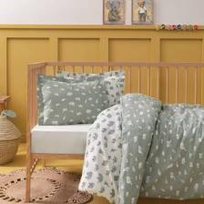Yataş Mini Povey Bebek Ranforce %100 Pamuk Nevresim Takımı - Adaçayı