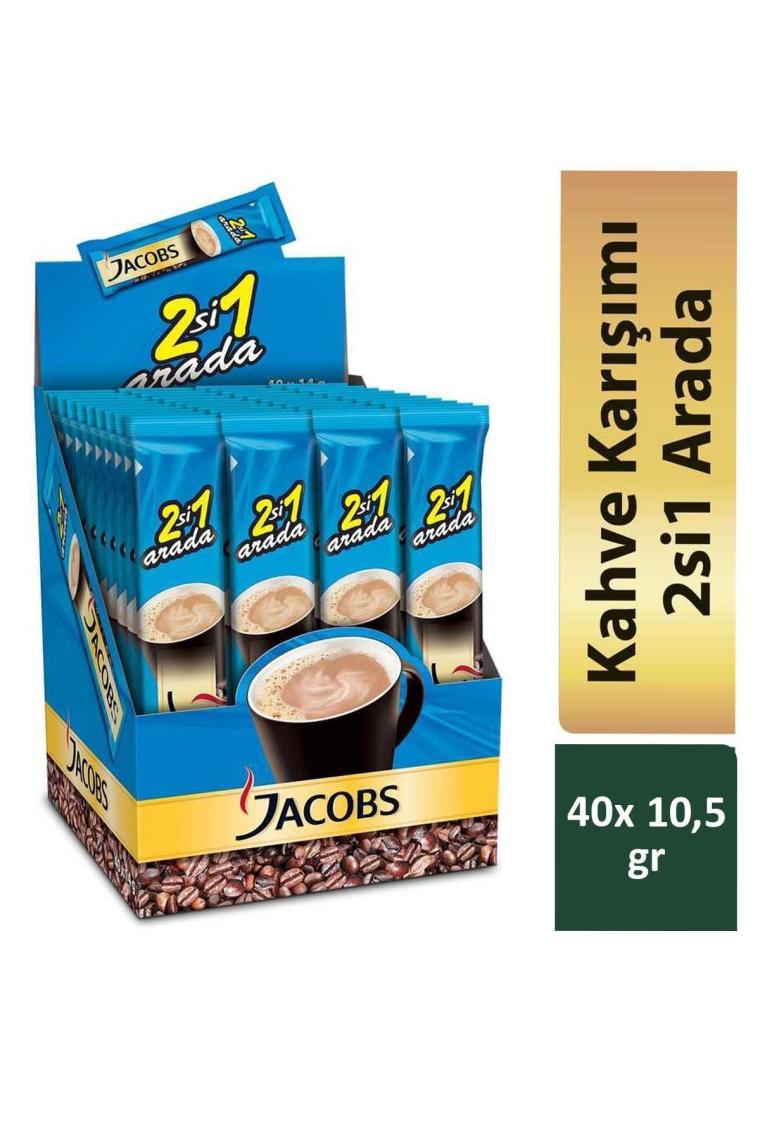 Jacobs 2'si 1 Arada Kahve 40x10.5 gr