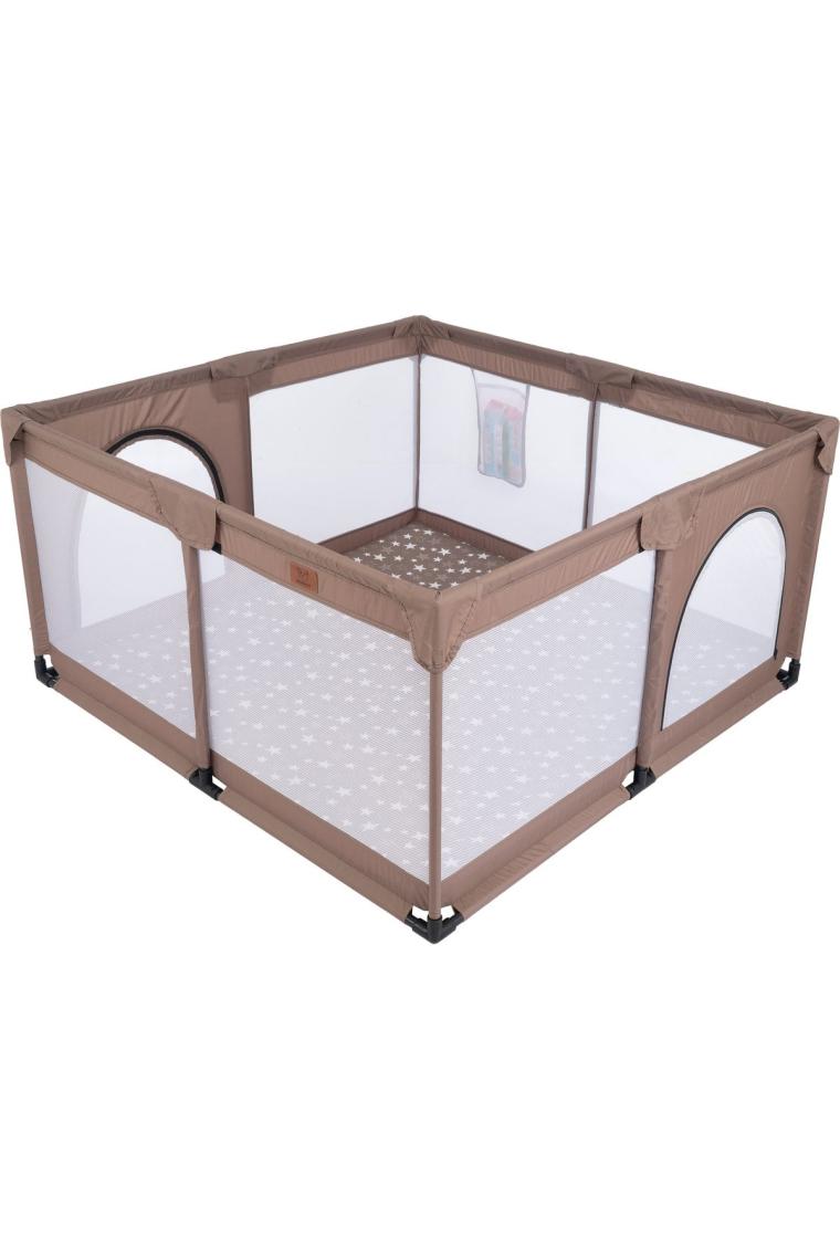 Playard Güvenli Bebek Ve Çocuk Oyun Alanı Oyun Parkı 125x125 Oyun Matı Ve Topları