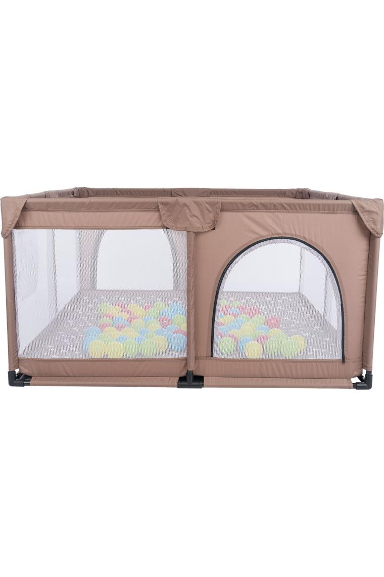Playard Güvenli Bebek Ve Çocuk Oyun Alanı Oyun Parkı 125x125 Oyun Matı Ve Topları
