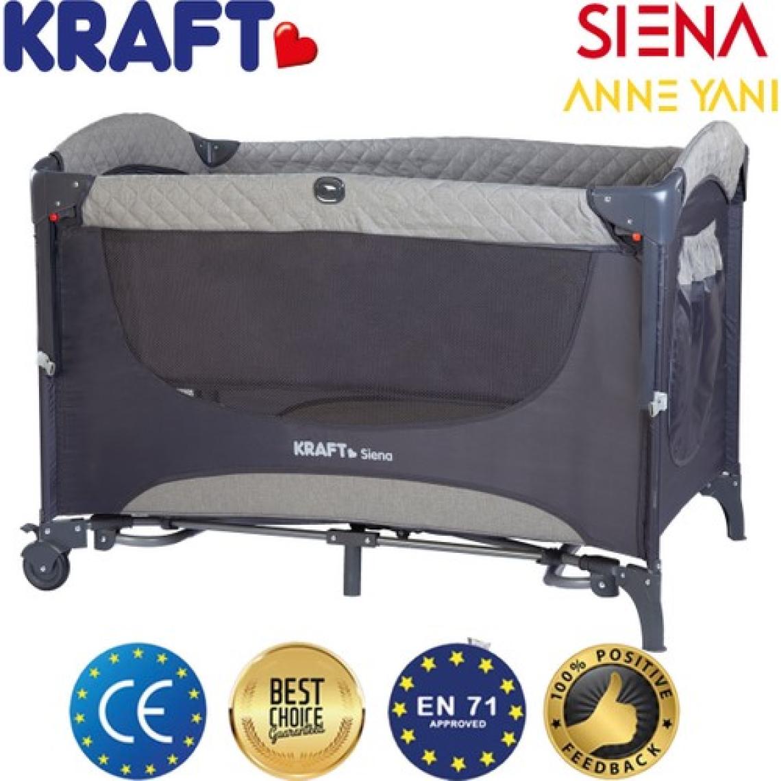 Kraft Siena Anne Yanı 70X110 Oyun Parkı Beşiği