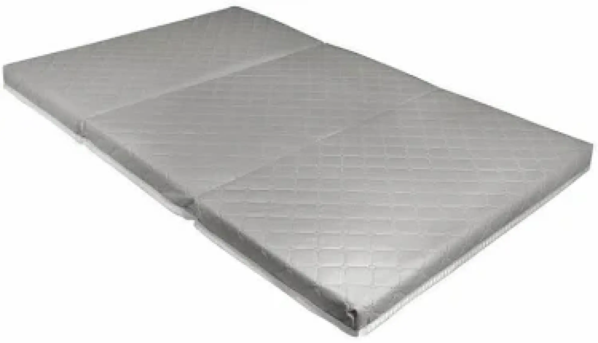 Katlanır Bebek Yatağı 70x110 Cm Taşınabilir Yatak Sıvı Geçirmez Leke Tutmaz Gri