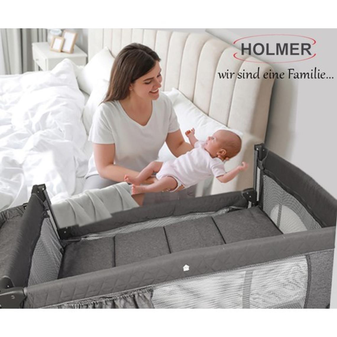Holmer Maxi Comfort Coolstyle Anne Yanı Deluxe Kumaş Cibinlikli Oyun Parkı 70x110cm
