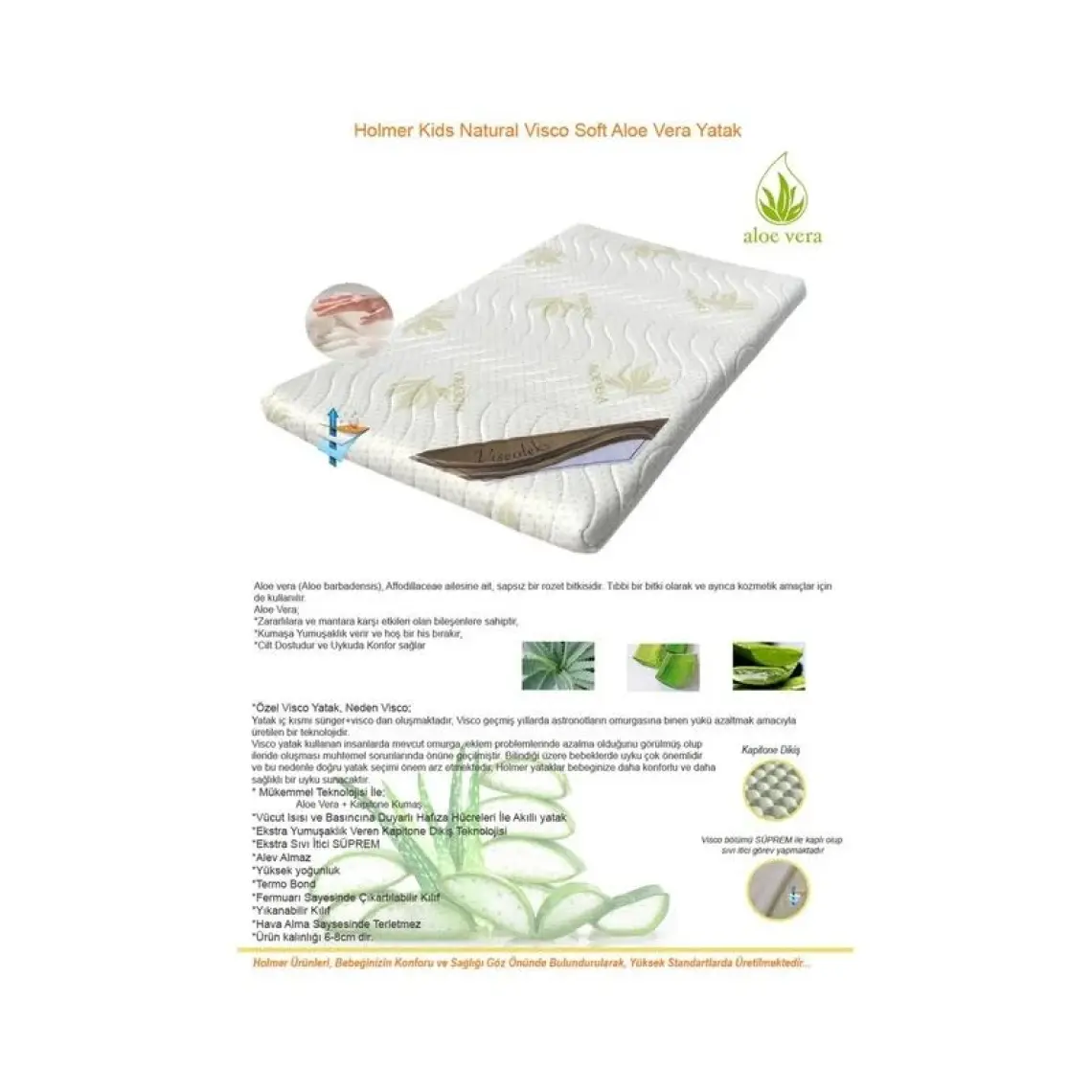 Holmer Coolstyle Cibinlikli Anne Yanı Oyun Parkı 70X110CM Kahverengi + Aloevera Yatak
