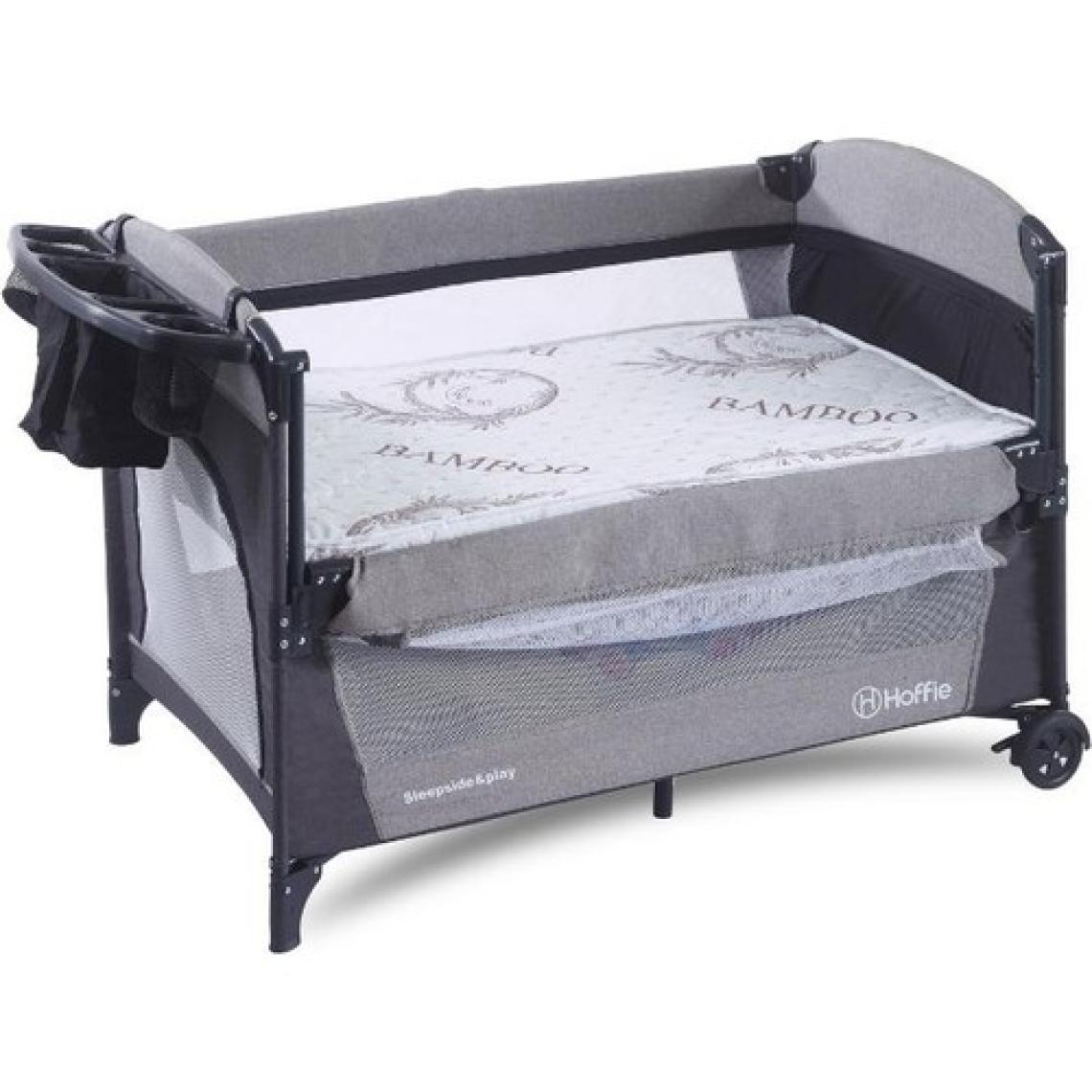 Sleep Side Play Anne Yanı Park Yatak Sallanır Cibinlikli Oyun Parkı Beşik 70X110 Cm Yatak Hediyeli