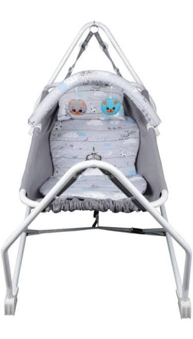 Norfolk Baby Sleep Oyuncaklı Sallanır Bebek Beşiği - Hamak Beşik - Kırmızı
