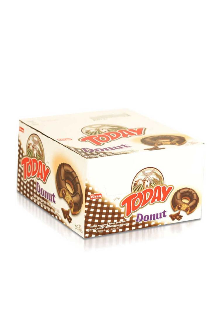 Today Donut Kek Kakaolu 35 Gr. 24 Adet (1 Kutu)
