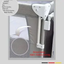 Holmer Maxi Comfort Coolstyle (Anne Yanı-Deluxe Kumaş) Premium Dönenceli Oyun Parkı/anne Yanı 70X110CM