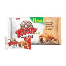 Today Kruvasan Çikolata Vanilyalı 40 Gr. 6 Adet (1 Kutu)