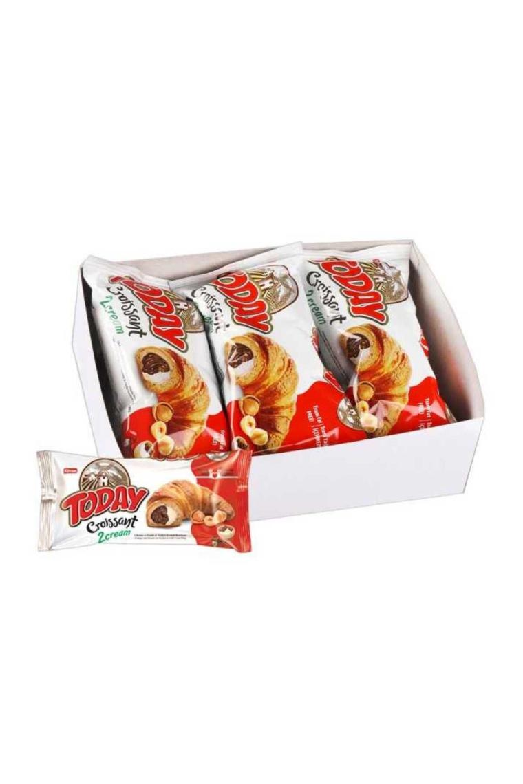 Today Kruvasan Çikolata Vanilyalı 40 Gr. 6 Adet (1 Kutu)
